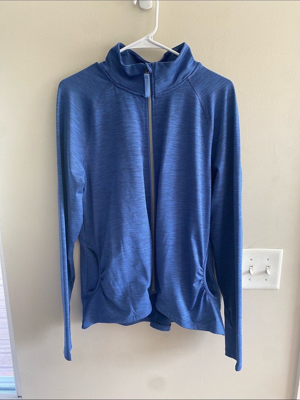 all in motion Blue Full-Zip Women's Performance Jacket